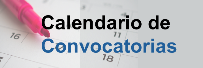 Calendario de Convocatorias